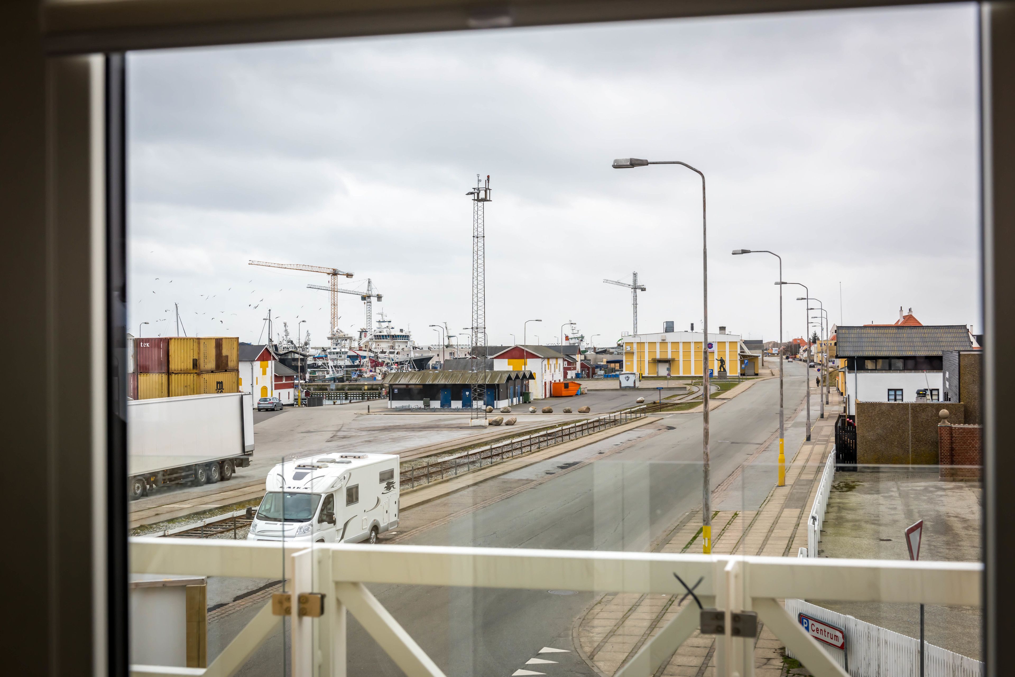 Utsikt fra overnattingsstedet