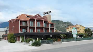 Fassade der Unterkunft