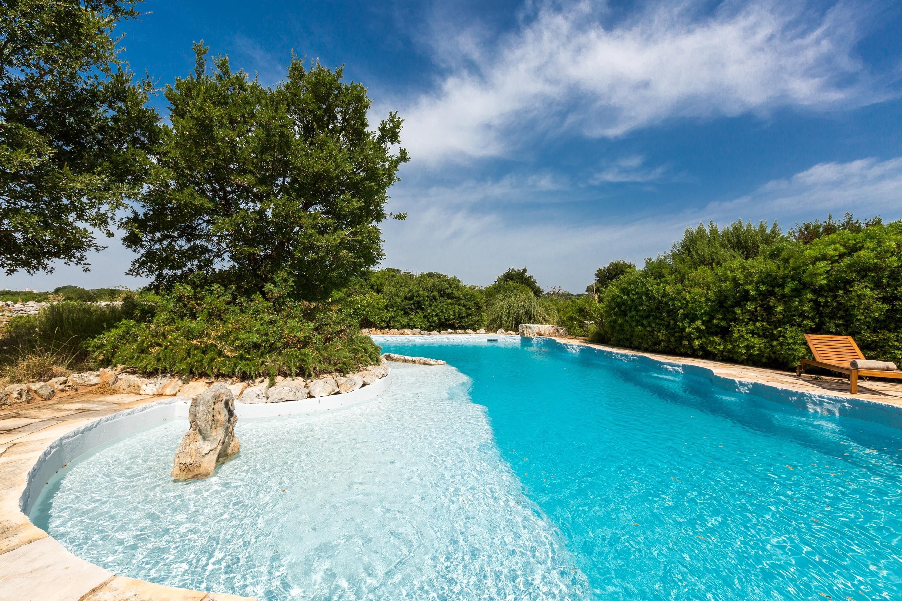 Seasonal outdoor pool