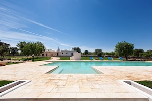 Seasonal outdoor pool