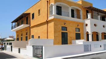 Facciata della struttura