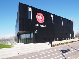Overnatningsstedets facade