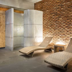 Sauna, hot tub, steam room, body treatments, aromatherapy, body wraps