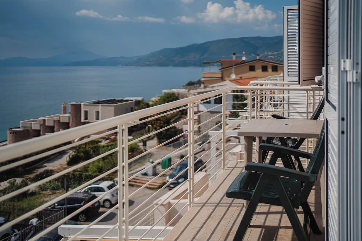 Panoramic-Apartment, 1 Schlafzimmer (Balcony and Sea View) | Blick vom Balkon