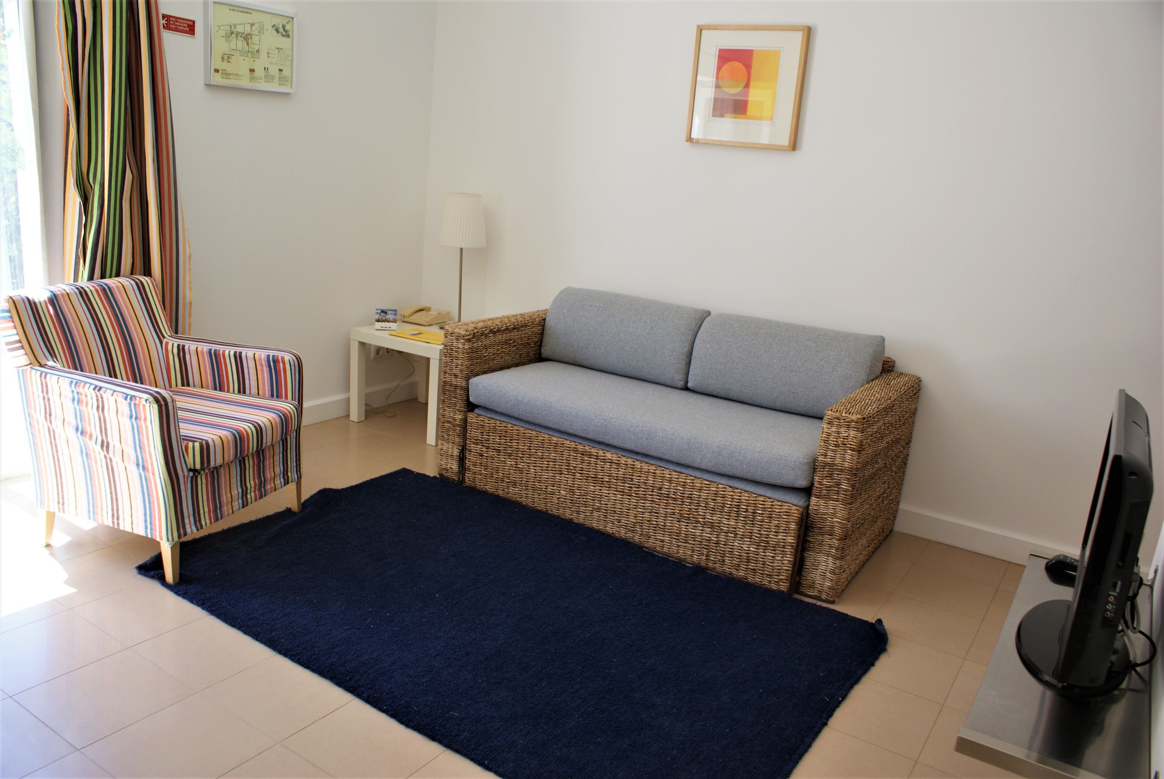 apartment, 1 bedroom, kitchenette | living room | 22-inch lcd tv with satellite channels, tv