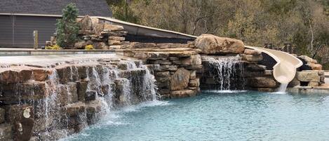 Indoor pool, seasonal outdoor pool