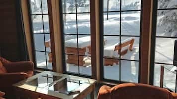 Ferienhaus, 3 Schlafzimmer | Wohnzimmer | Flachbildfernseher