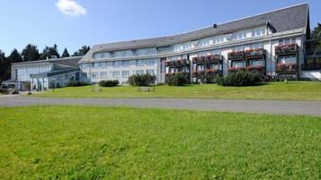 Voorkant van accommodatie