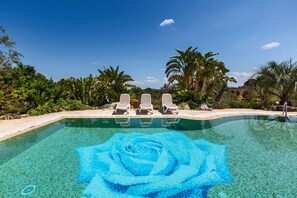 Seasonal outdoor pool