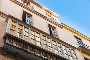 Fachada de la propiedad