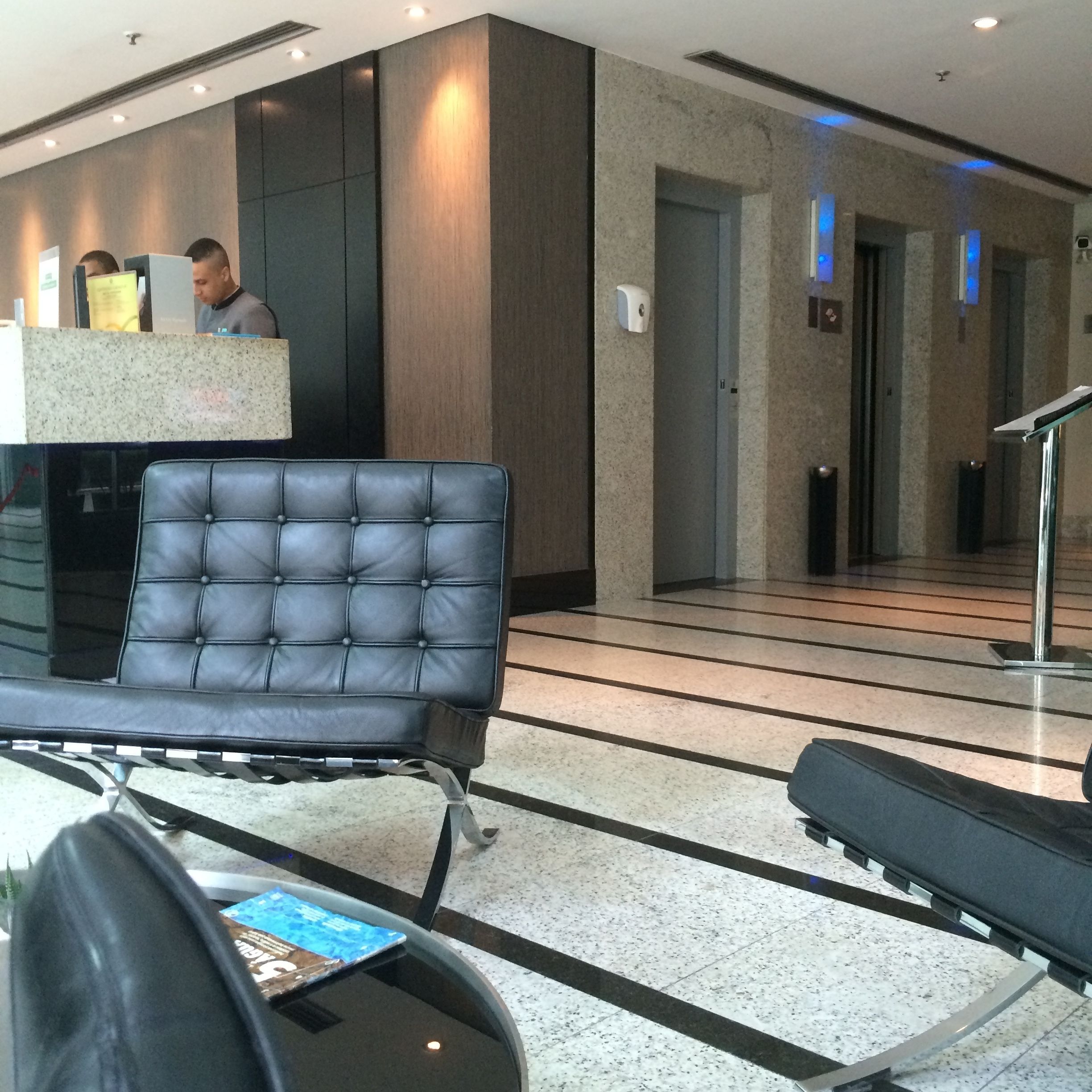 check-in/check-out kiosk