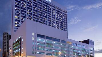 Front of property – evening/night