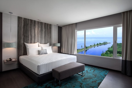 View from room. Pullman Miri Waterfront