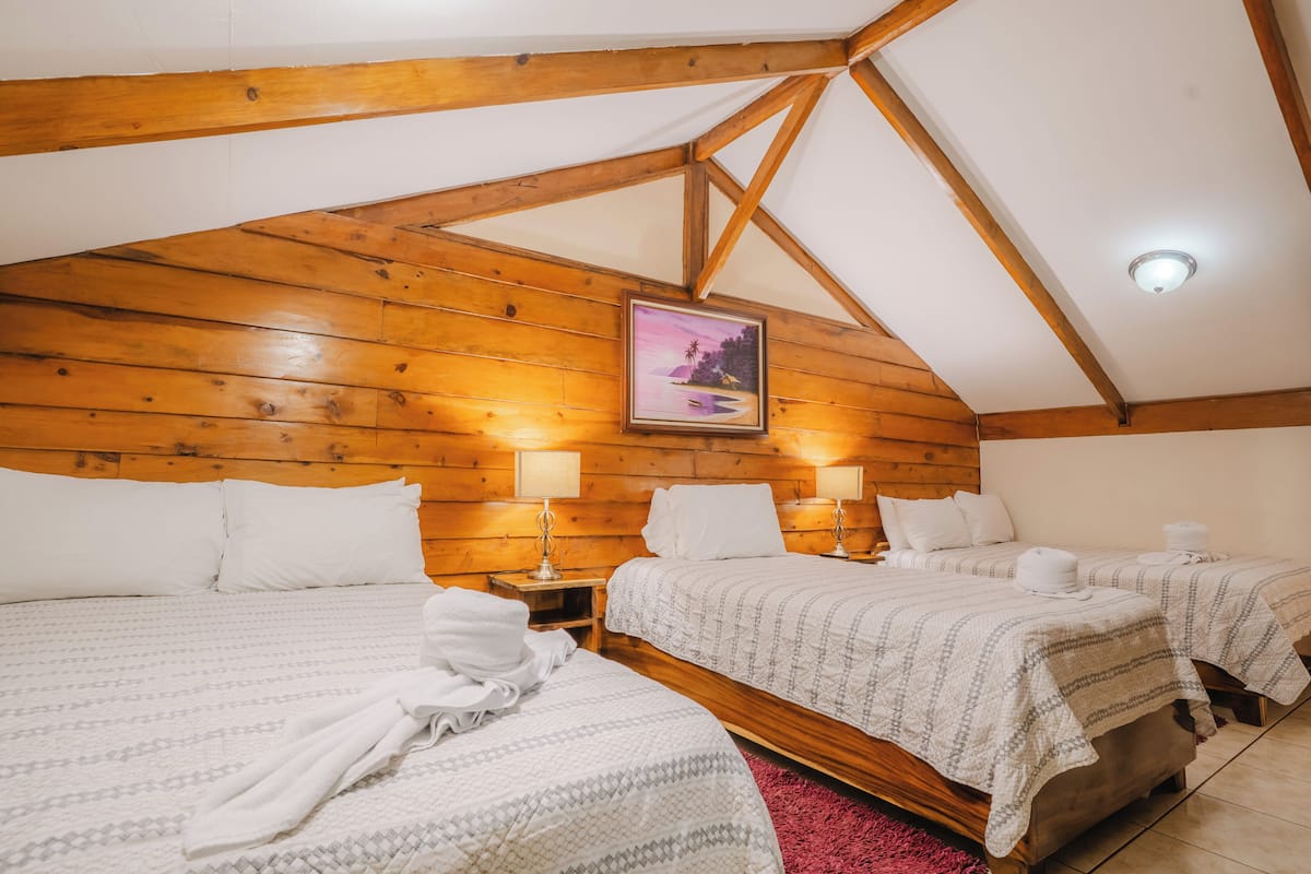 Family Chalet, Mountain View | 1 bedroom, in-room safe, soundproofing, iron/ironing board