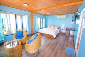 Beach front deluxe with Jacuzzi bathroom