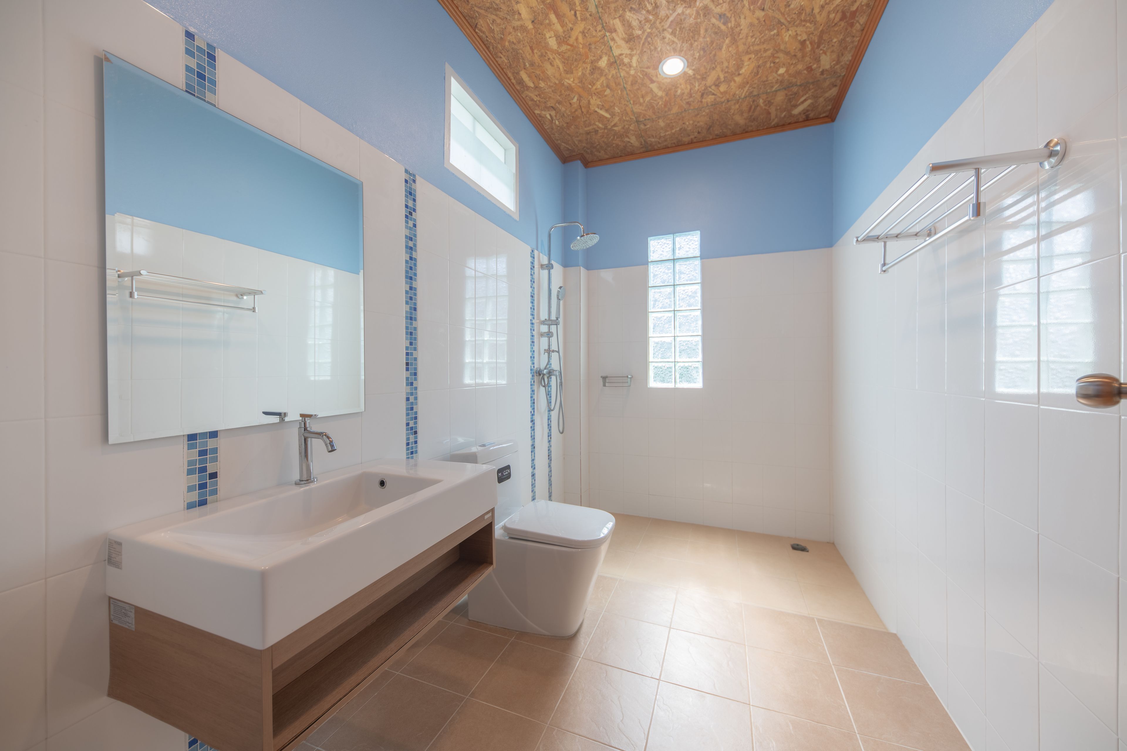 coconut garden swimming pool | bathroom | shower, free toiletries, hair dryer, towels