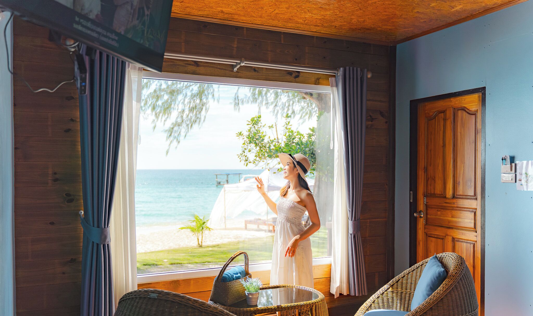 Beach front deluxe with Jacuzzi bathroom | Wifi gratis