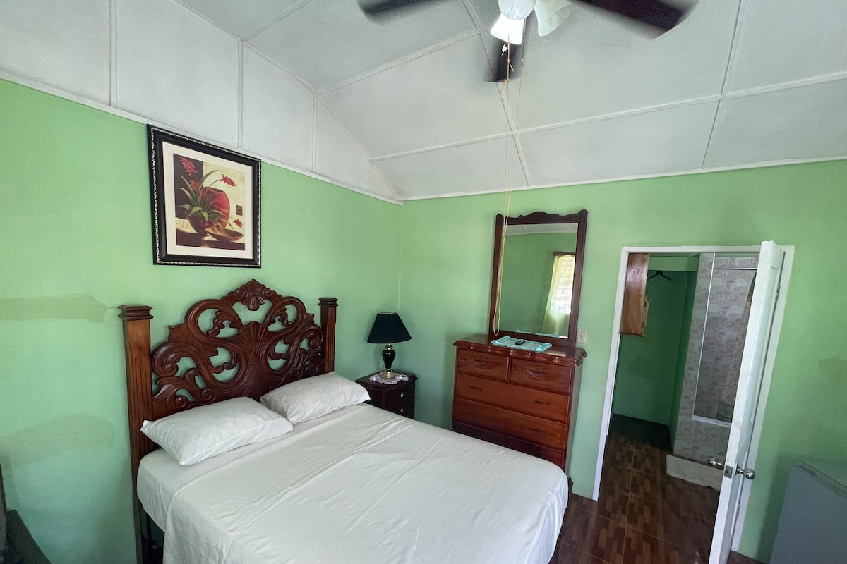 Standard Double Room, 1 Double Bed, Garden Area (With Fan) | 1 bedroom, premium bedding, soundproofing, free WiFi