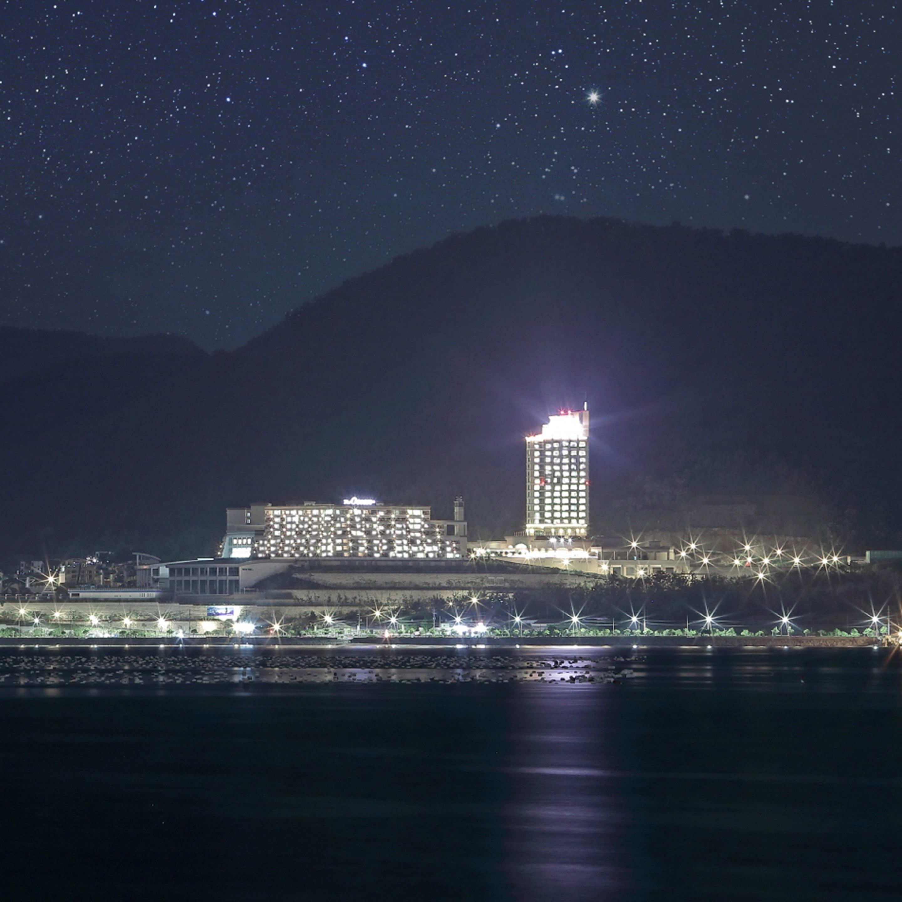 front of property – evening/night