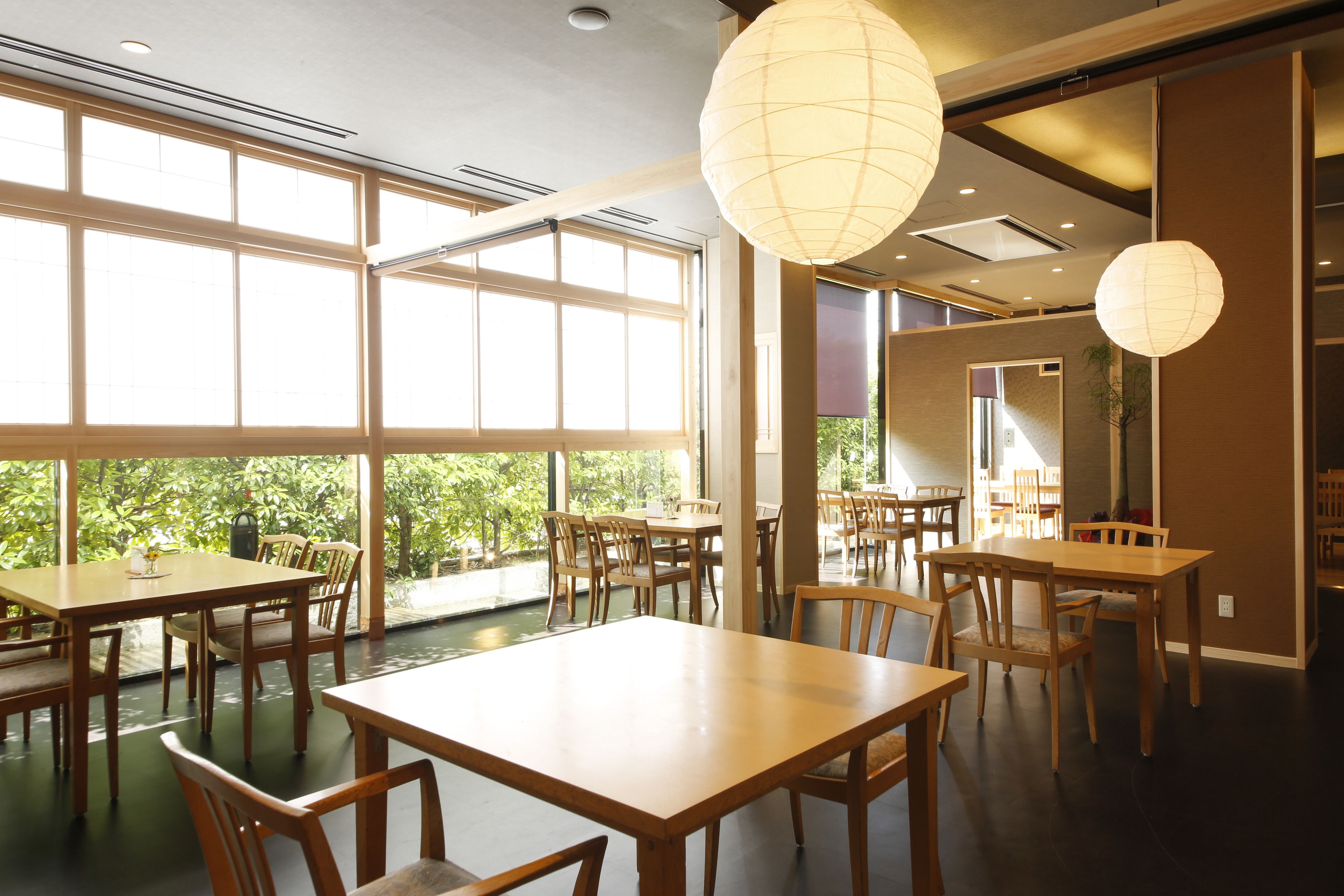 breakfast and dinner served, japanese cuisine