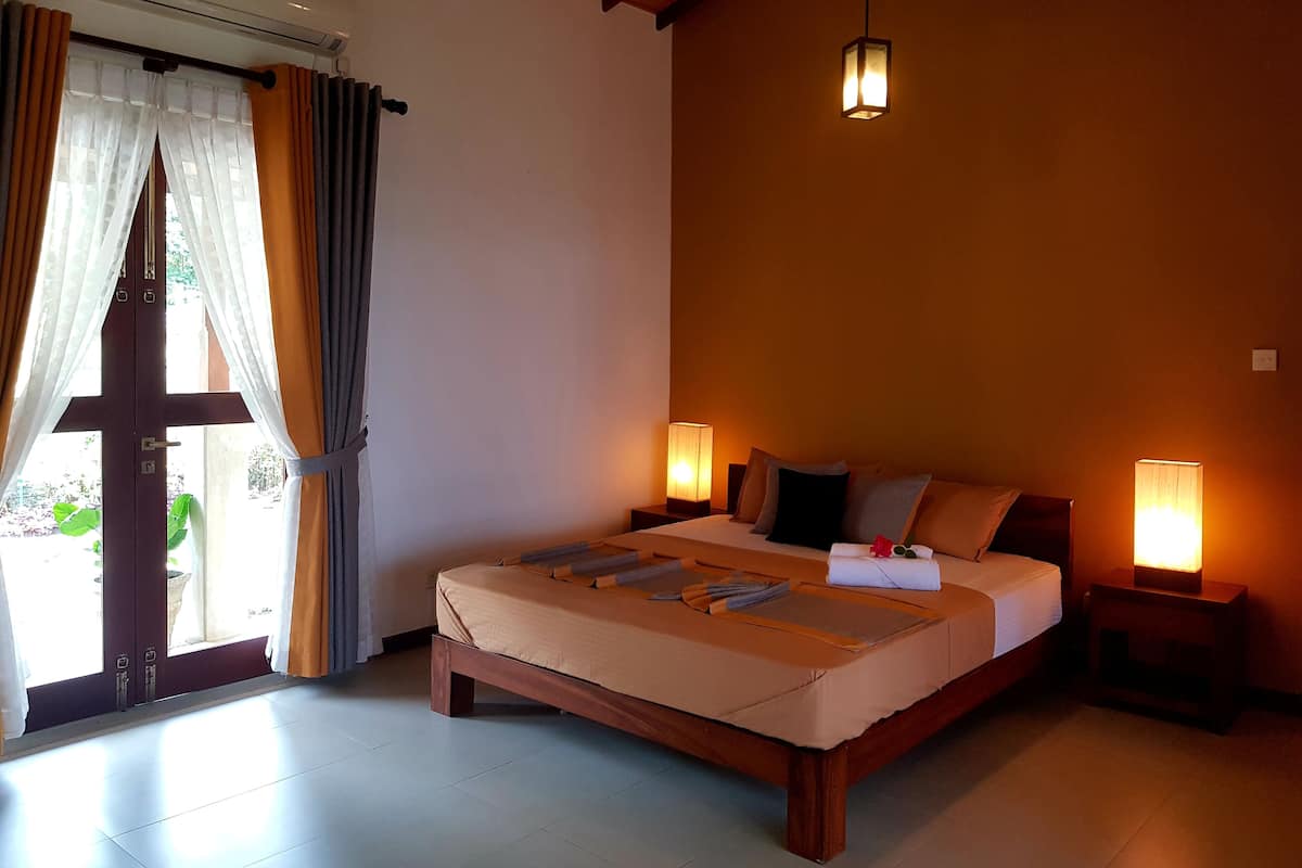Ropa de cama de alta calidad y minibar