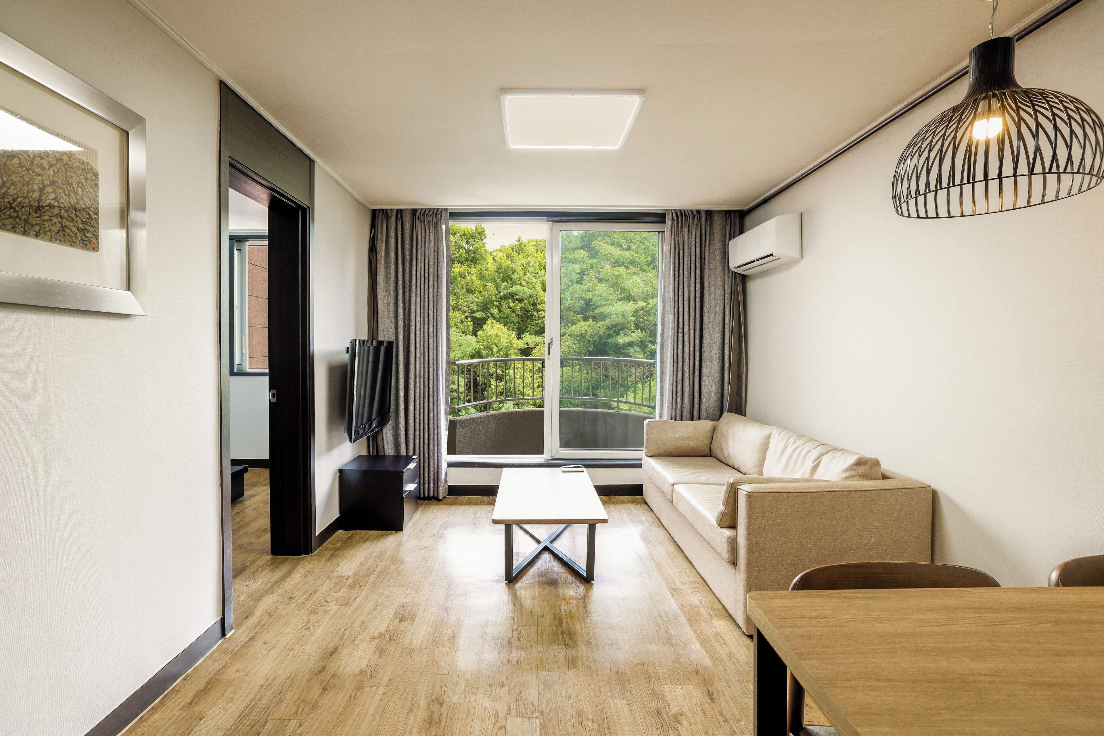 객실에서 보이는 전망