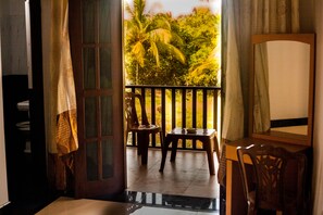 Chambre Double Deluxe, 4 chambres, fumeur, vue lagon | Vue de la chambre