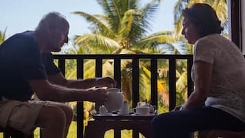 Deluxe Double Room, 4 Bedrooms, Smoking, Lagoon View | Balcony