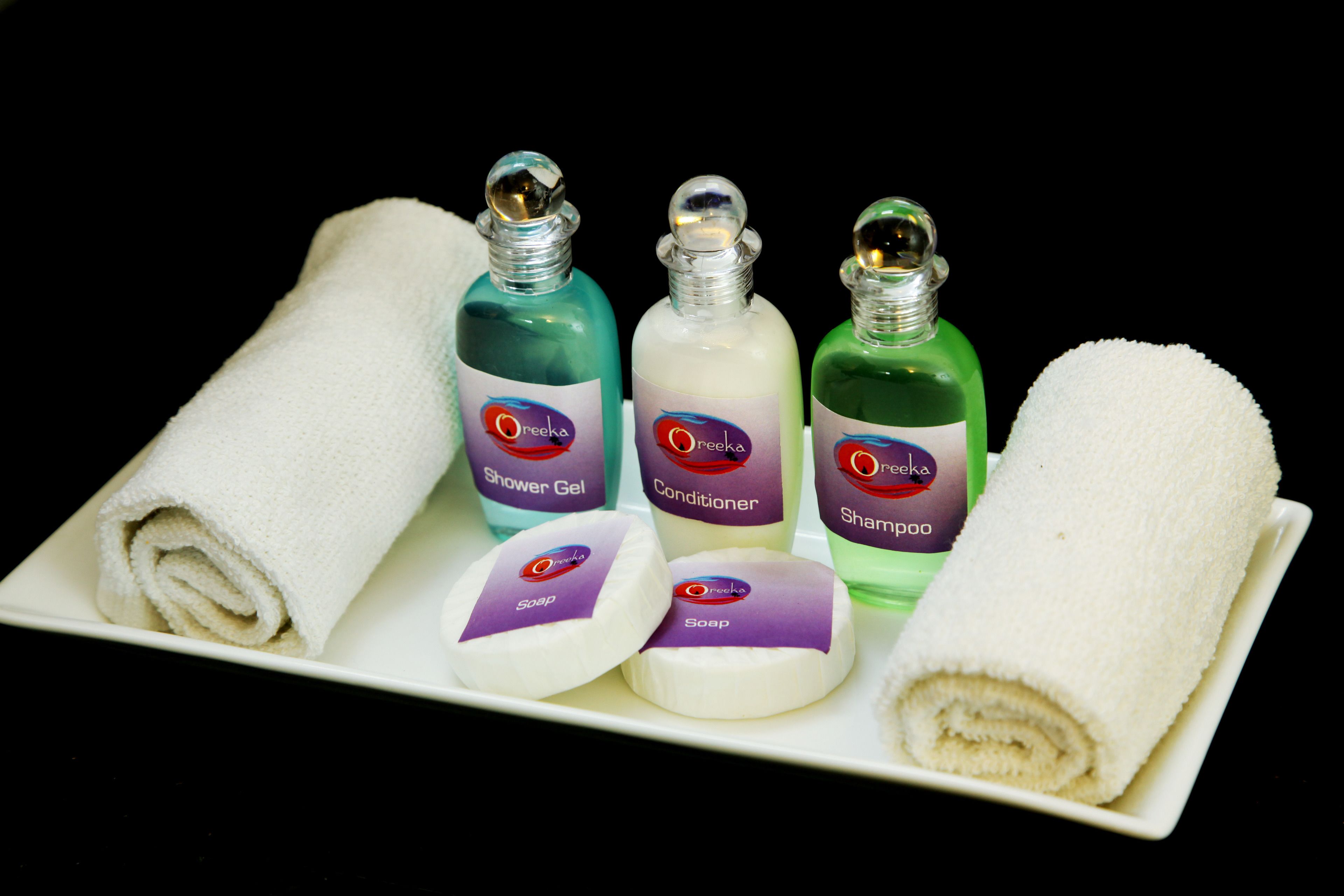 deluxe double room with complimentary airport transfer | bathroom | free toiletries, bidet, towels