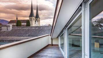 City Apartment, 1 Bedroom, Terrace | View from room