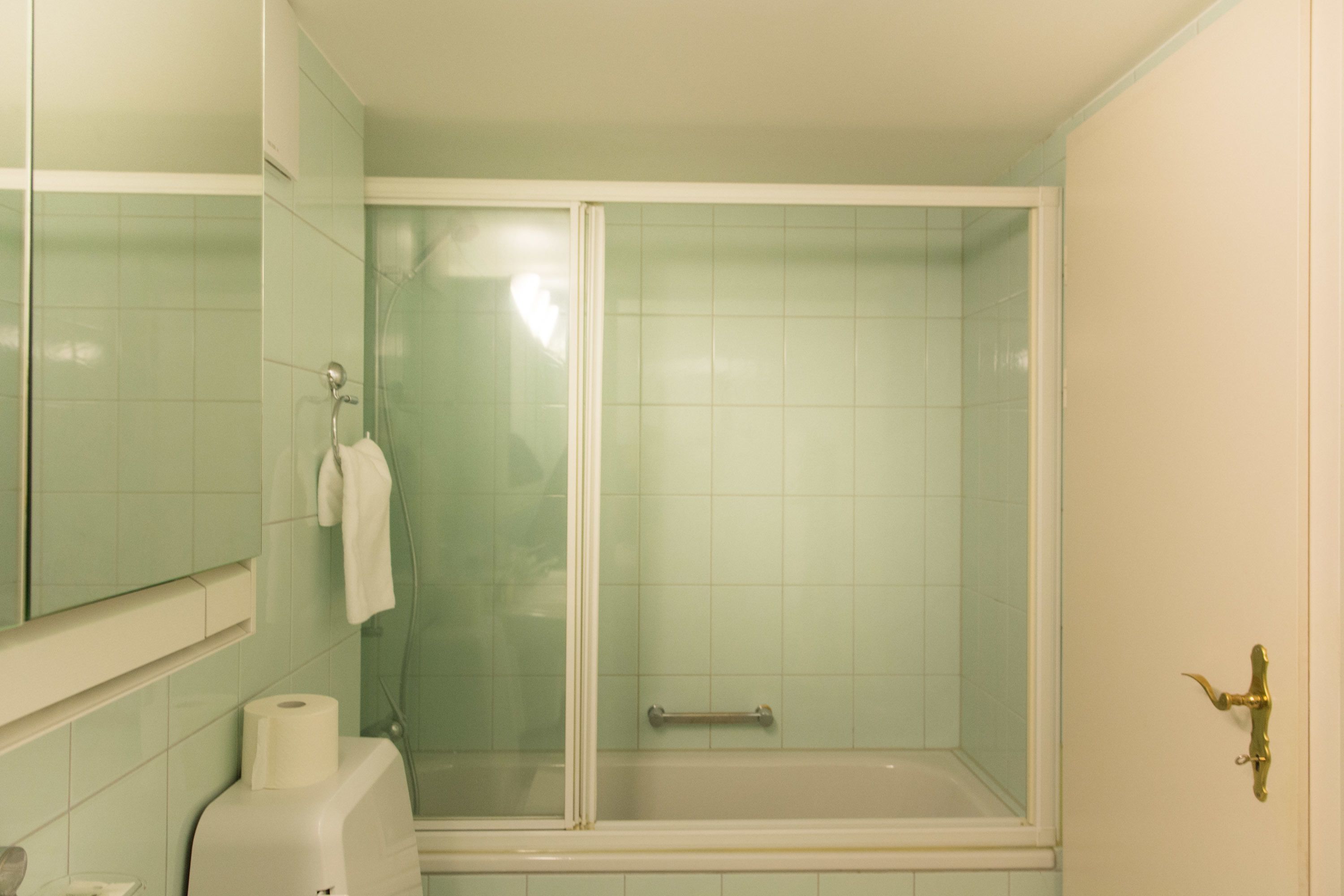 city apartment, 2 bedrooms | bathroom | shower, free toiletries, hair dryer, towels