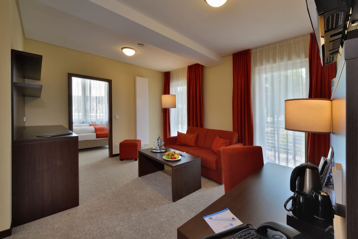 42-inch flat-screen tv with satellite channels, tv