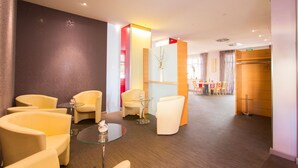 Sitteområde i lobbyen