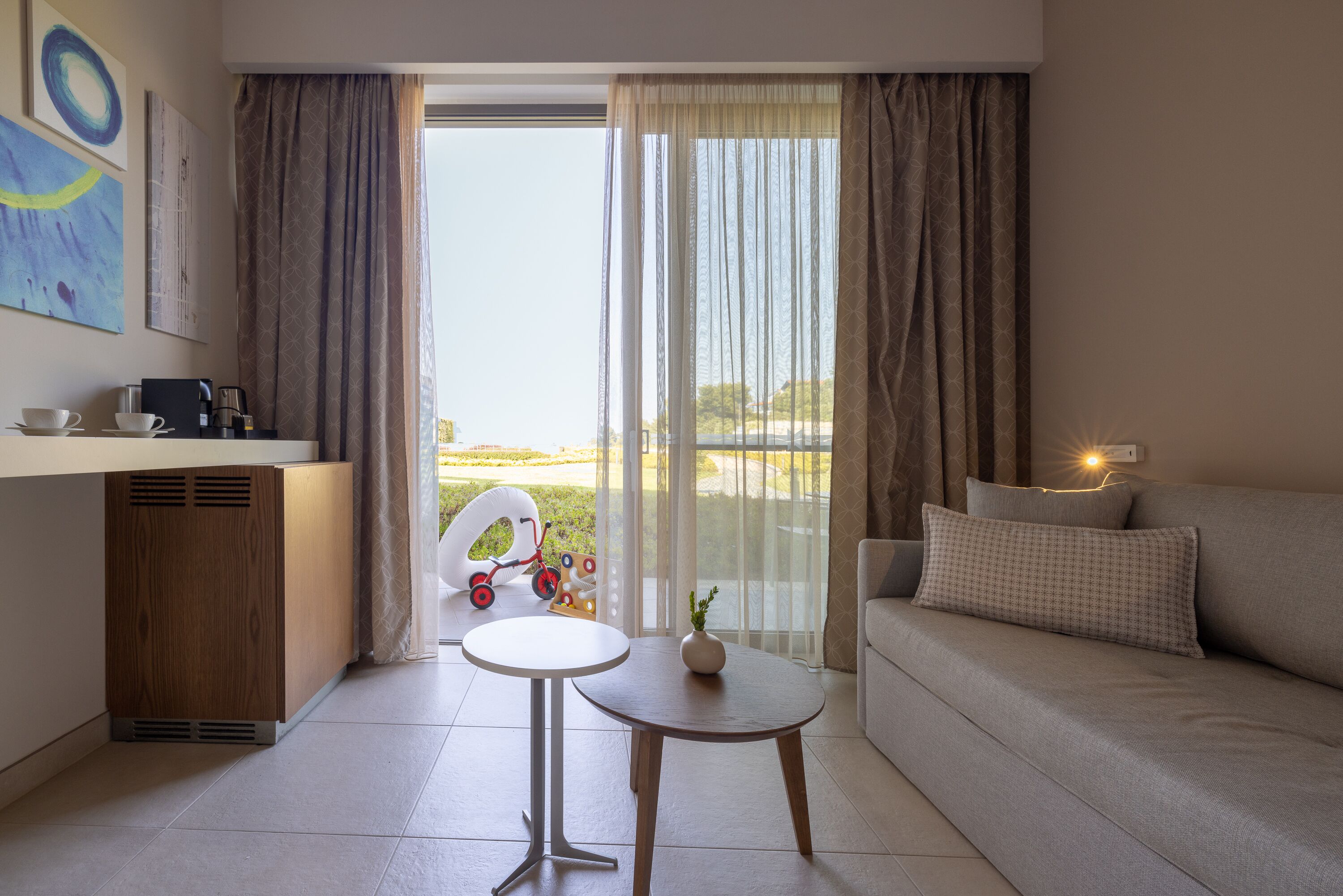 family garden view room | 1 bedroom, premium bedding, minibar, in-room safe