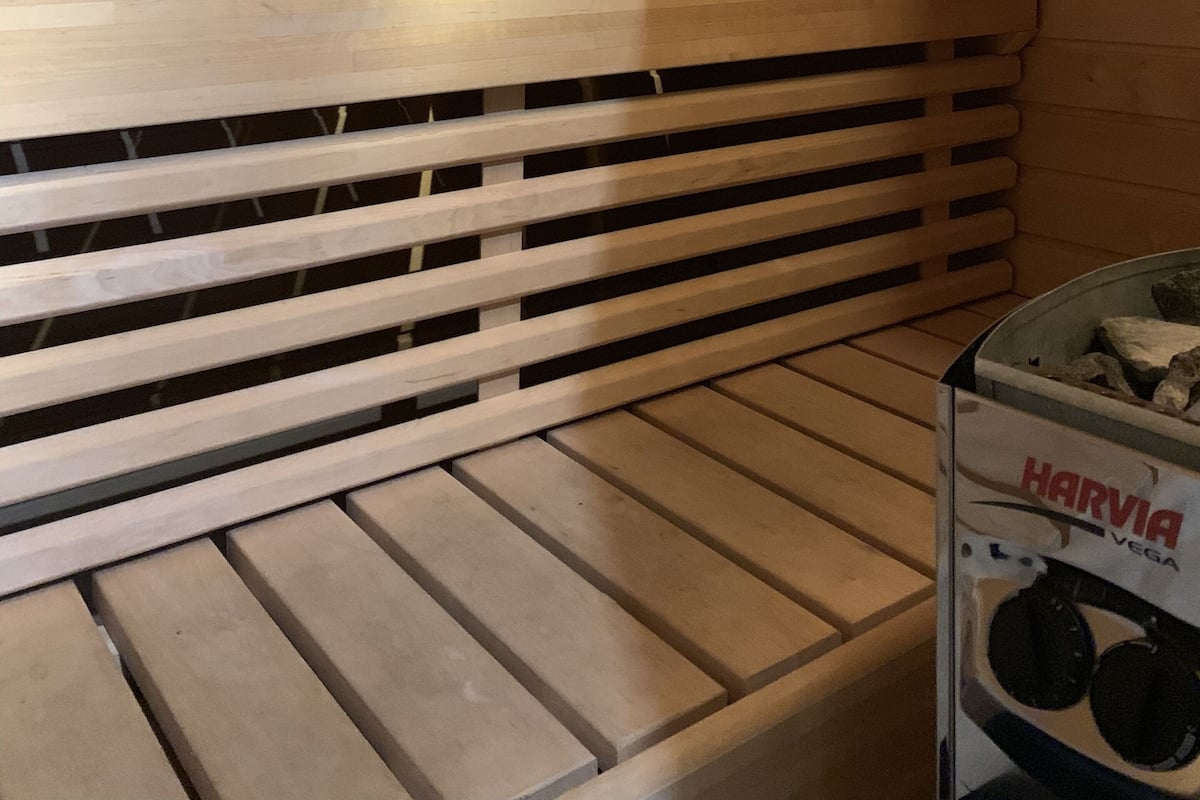 Superior suite, 1 slaapkamer, sauna | Kamervoorziening