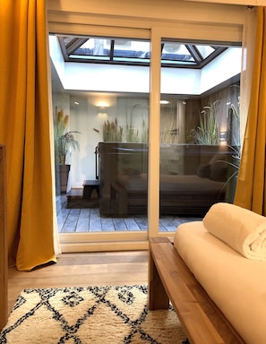 Appartement Présidentiel, 1 chambre, sauna | Baignoire à jets