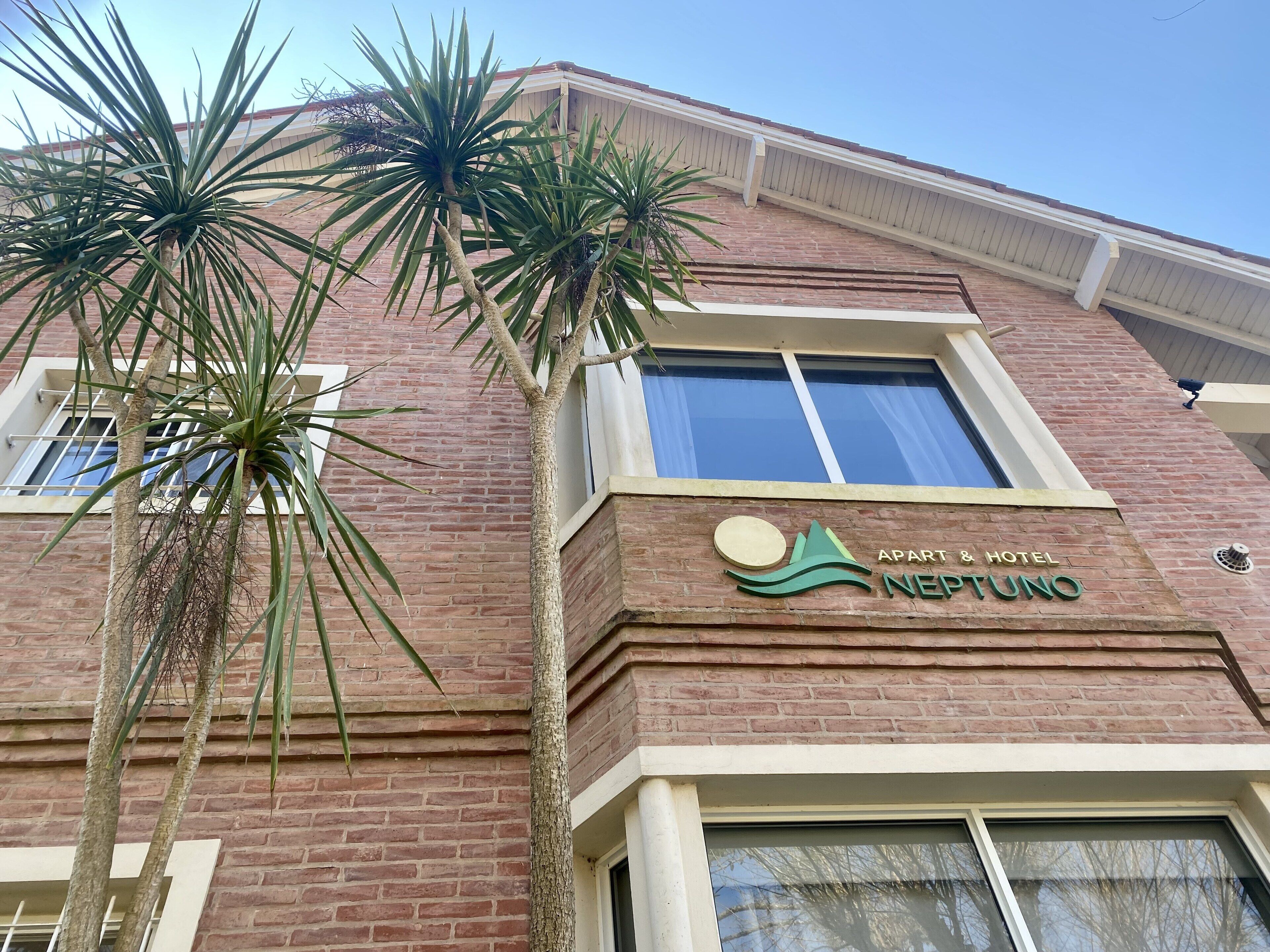 Majoituspaikan julkisivu