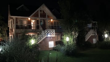 Front of property – evening/night