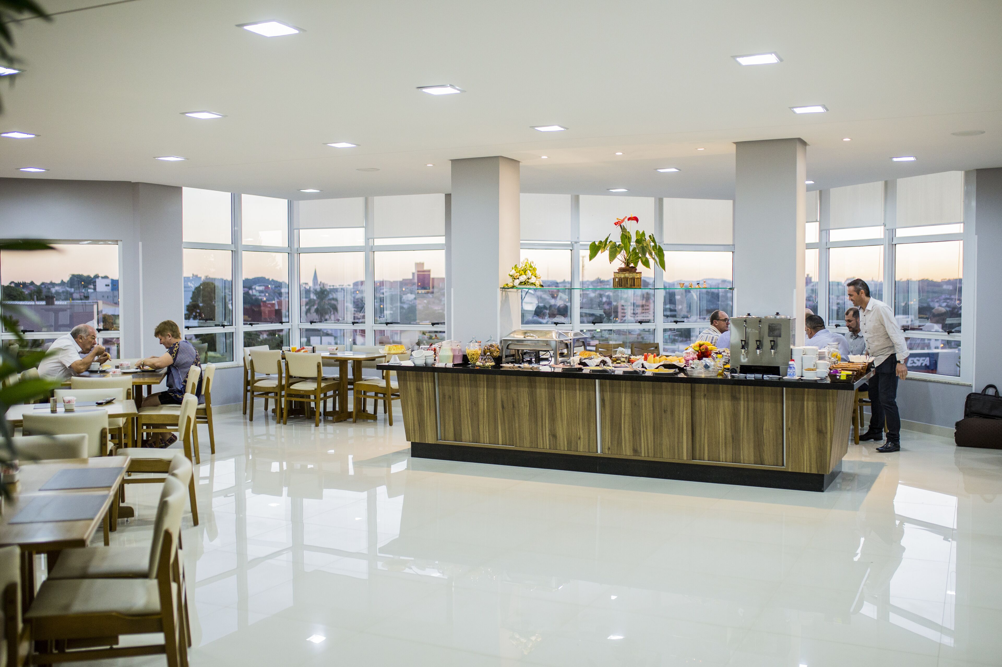 breakfast and dinner served