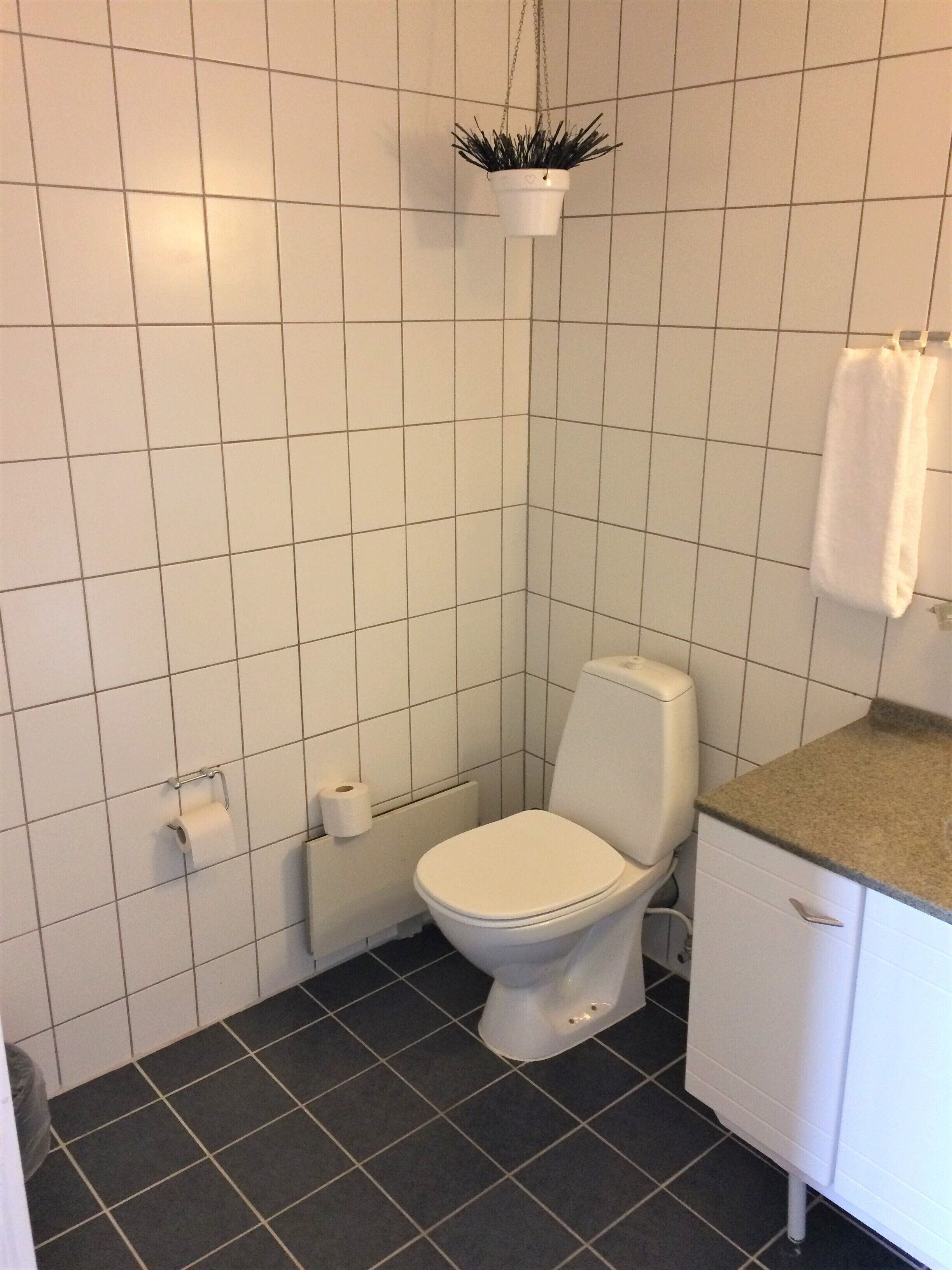 apartment, 1 bedroom, patio (gæstgiverstien) | bathroom | shower, free toiletries, hair dryer, towels