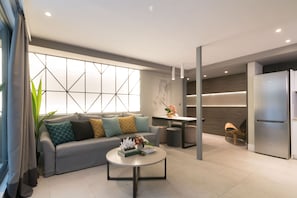 Maisonette with private Hot Tub | 1 ห้องนอน, ผ้าปูที่นอนฝ้ายอียิปต์, เครื่องนอนระดับพรีเมียม
