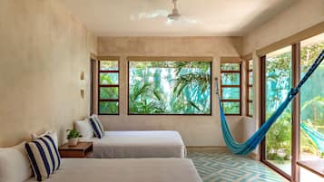 Suite – deluxe, 2 dobbeltsenger | Utsikt fra rommet