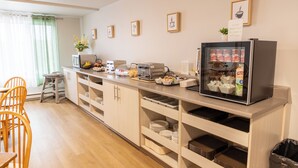 Kontinental frokost er inkludert hver dag