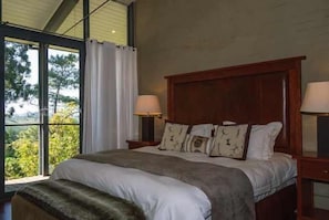 In-room safe, desk, iron/ironing board, bed sheets - Sirius Lodge (Knysna)