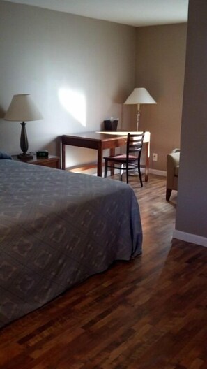 Habitación, 1 cama King size | Wifi gratis y ropa de cama 