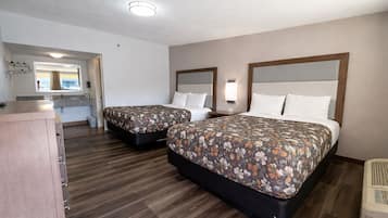 Standard Room, 2 Queen Beds, Non Smoking | Premium bedding, desk, rollaway beds, free WiFi
