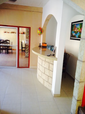 Reception - Hotel Marjenny (Copan Ruinas)