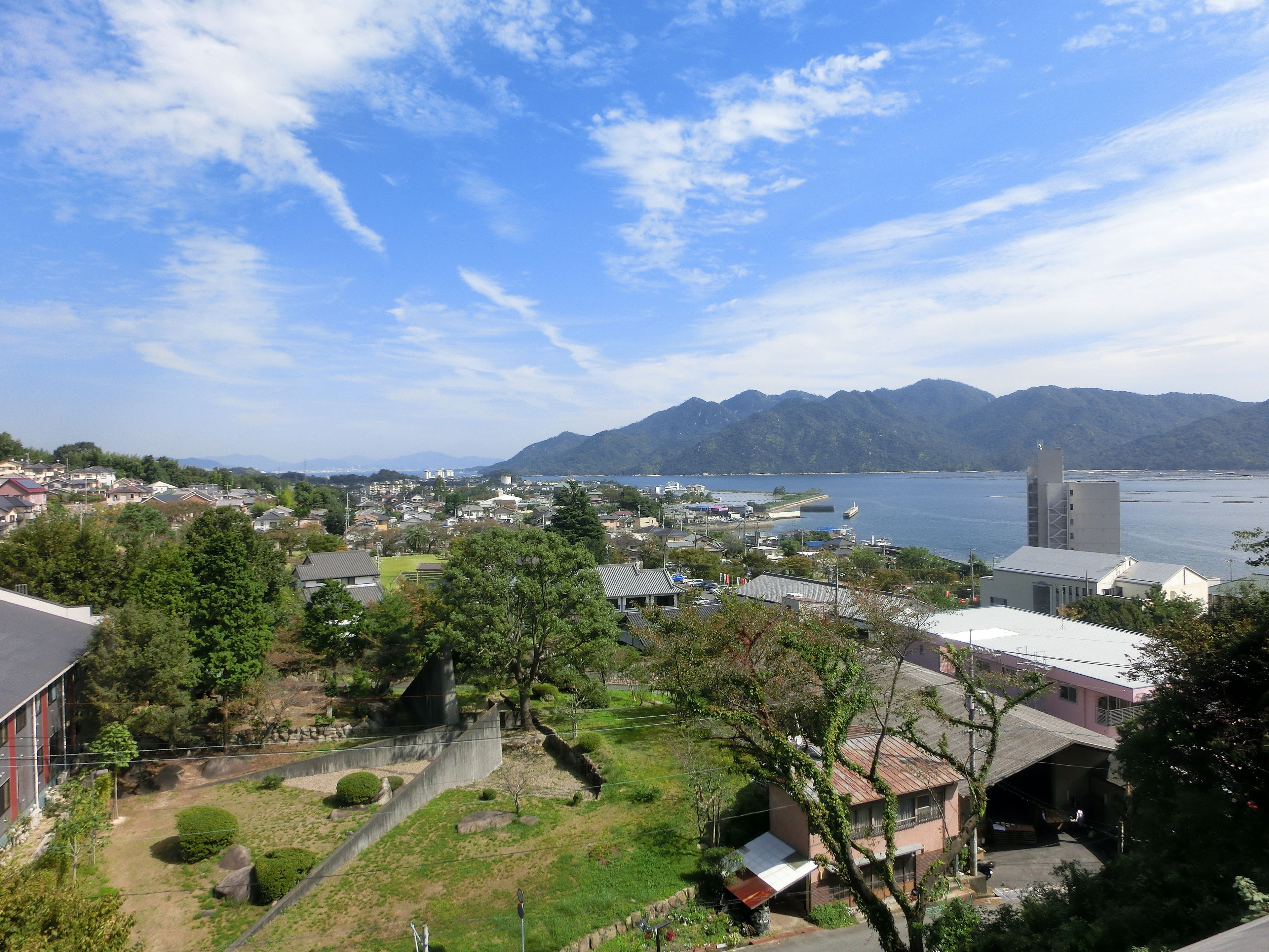 Pemandangan dari properti