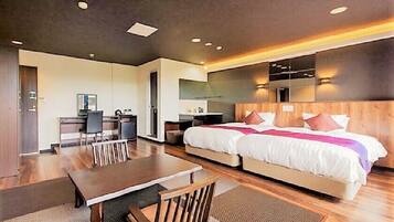 Ocean Suite Room, Non Smoking with open-air bath | Premium bedding, down comforters, pillowtop beds, in-room safe
