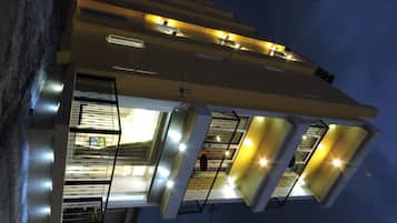 Front of property – evening/night